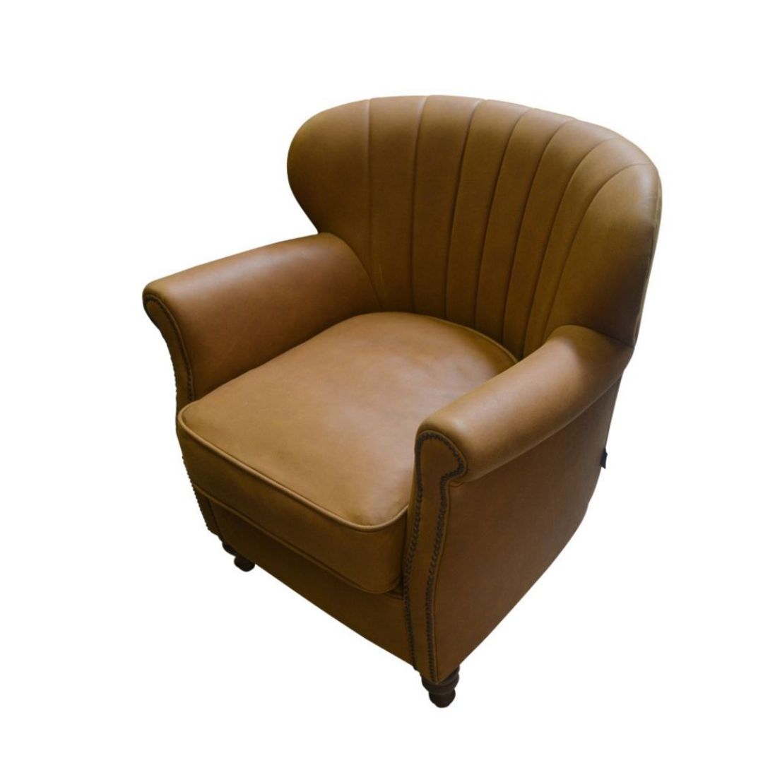 A&J Percy Accent Chair Leather image 3
